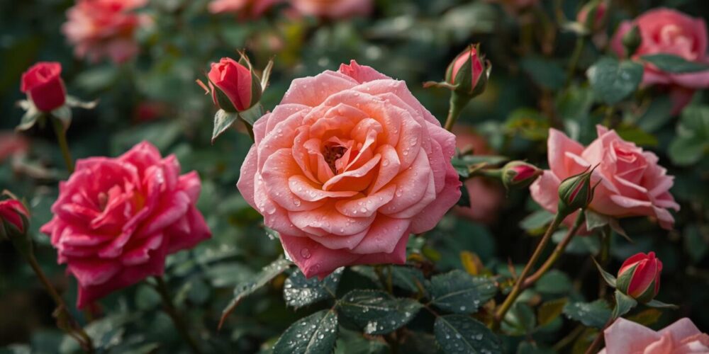 ミドルノート "朝露に濡れたローズの透明感"